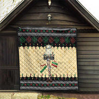 Christmas Story Quilt Fragile Leg Lamp - Wonder Print Shop