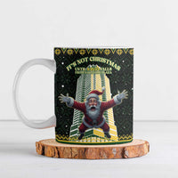 Personalised Nakatomi Plaza Ceramic Mug It's Not Xmas Until Santa Falls - Wonder Print Shop