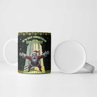 Personalised Nakatomi Plaza Ceramic Mug It's Not Xmas Until Santa Falls - Wonder Print Shop