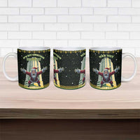 Personalised Nakatomi Plaza Ceramic Mug It's Not Xmas Until Santa Falls - Wonder Print Shop