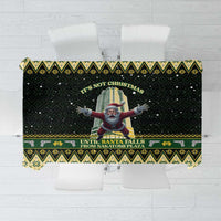 Nakatomi Plaza Tablecloth It's Not Xmas Until Santa Falls - Wonder Print Shop