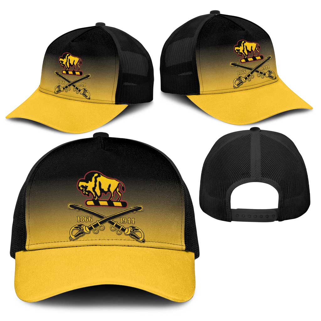 Buffalo Soldiers Baseball Net Cap 10th Cavalry Regiment - Wonder Print Shop