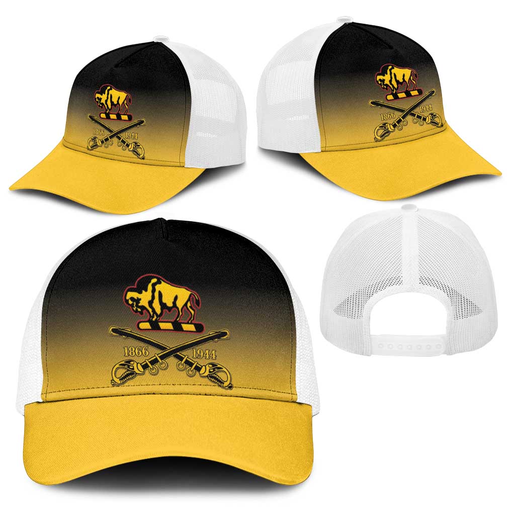 Buffalo Soldiers Baseball Net Cap 10th Cavalry Regiment - Wonder Print Shop