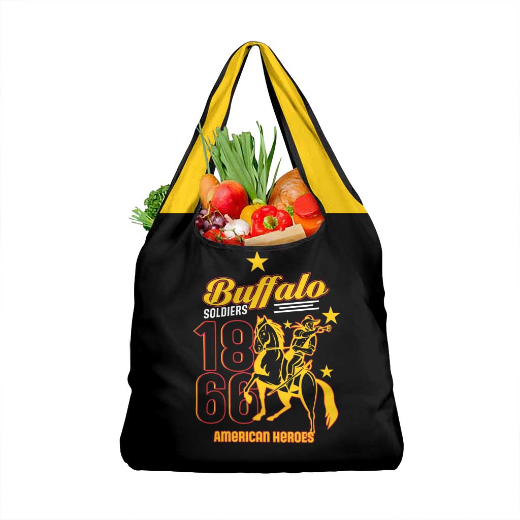 Buffalo Soldiers 9th and 10th Cavalry Grocery Bag American Heroes