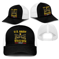 Buffalo Soldiers 9th and 10th Cavalry Mesh Trucker Cap American Heroes - Wonder Print Shop