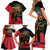 Personalised Angola Day of the Armed Struggle Family Matching Short Sleeve Bodycon Dress and Hawaiian Shirt 4 De Fevereiro - Wonder Print Shop