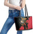 Personalised Angola Day of the Armed Struggle Leather Tote Bag 4 De Fevereiro - Wonder Print Shop