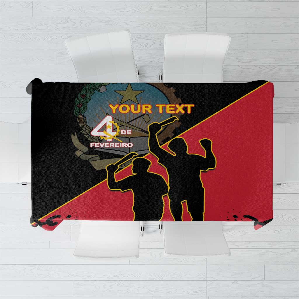 Personalised Angola Day of the Armed Struggle Tablecloth 4 De Fevereiro - Wonder Print Shop