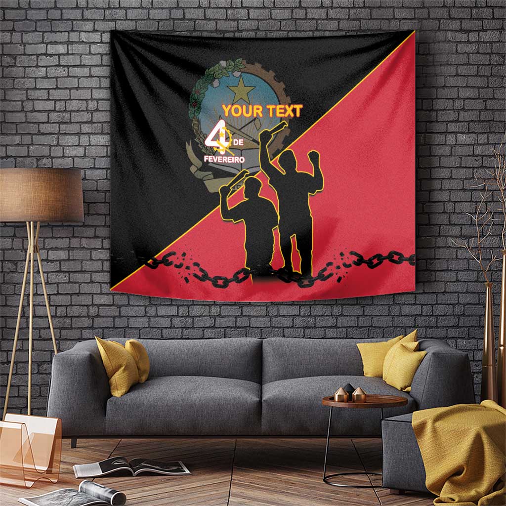 Personalised Angola Day of the Armed Struggle Tapestry 4 De Fevereiro - Wonder Print Shop