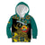 Personalised Mozambique Kid Hoodie African Elephant With Coat Of Arms - Wonder Print Shop