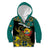 Personalised Mozambique Kid Hoodie African Elephant With Coat Of Arms - Wonder Print Shop