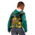 Personalised Mozambique Kid Hoodie African Elephant With Coat Of Arms - Wonder Print Shop