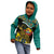 Personalised Mozambique Kid Hoodie African Elephant With Coat Of Arms - Wonder Print Shop