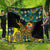 Personalised Mozambique Quilt African Elephant With Coat Of Arms - Wonder Print Shop