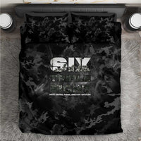 African American Heroes Bedding Set Six Triple Eight - Camo Style