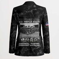 African American Heroes Blazer Six Triple Eight - Camo Style