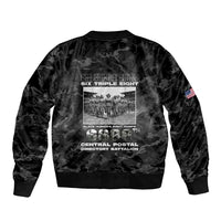African American Heroes Bomber Jacket Six Triple Eight - Camo Style