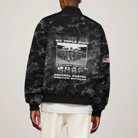 African American Heroes Bomber Jacket Six Triple Eight - Camo Style