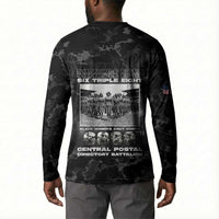 African American Heroes Button Sweatshirt Six Triple Eight - Camo Style