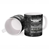 African American Heroes Ceramic Mug Six Triple Eight - Camo Style