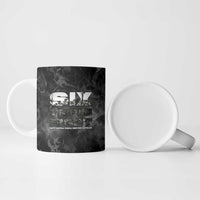 African American Heroes Ceramic Mug Six Triple Eight - Camo Style