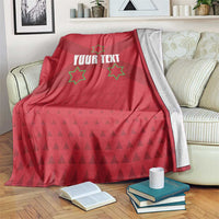 Custom Burundi Football Blanket Come On Intamba
