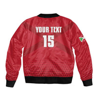 Custom Burundi Football Bomber Jacket Come On Intamba