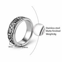 African Snake Skin Pattern Classic Ring - Wonder Print Shop