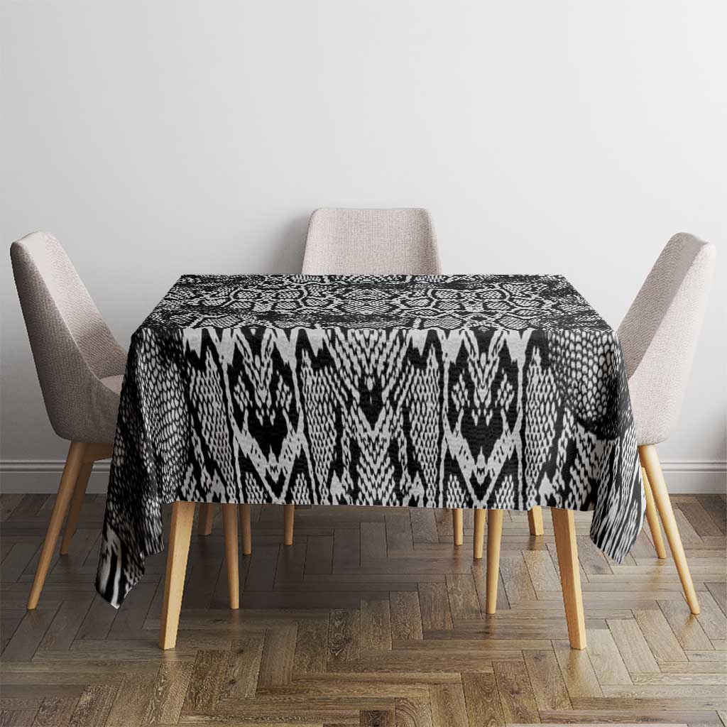 African Snake Skin Pattern Tablecloth