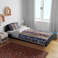 Lamba Mpanjaka Madagascar Bedding Set Traditional Pattern