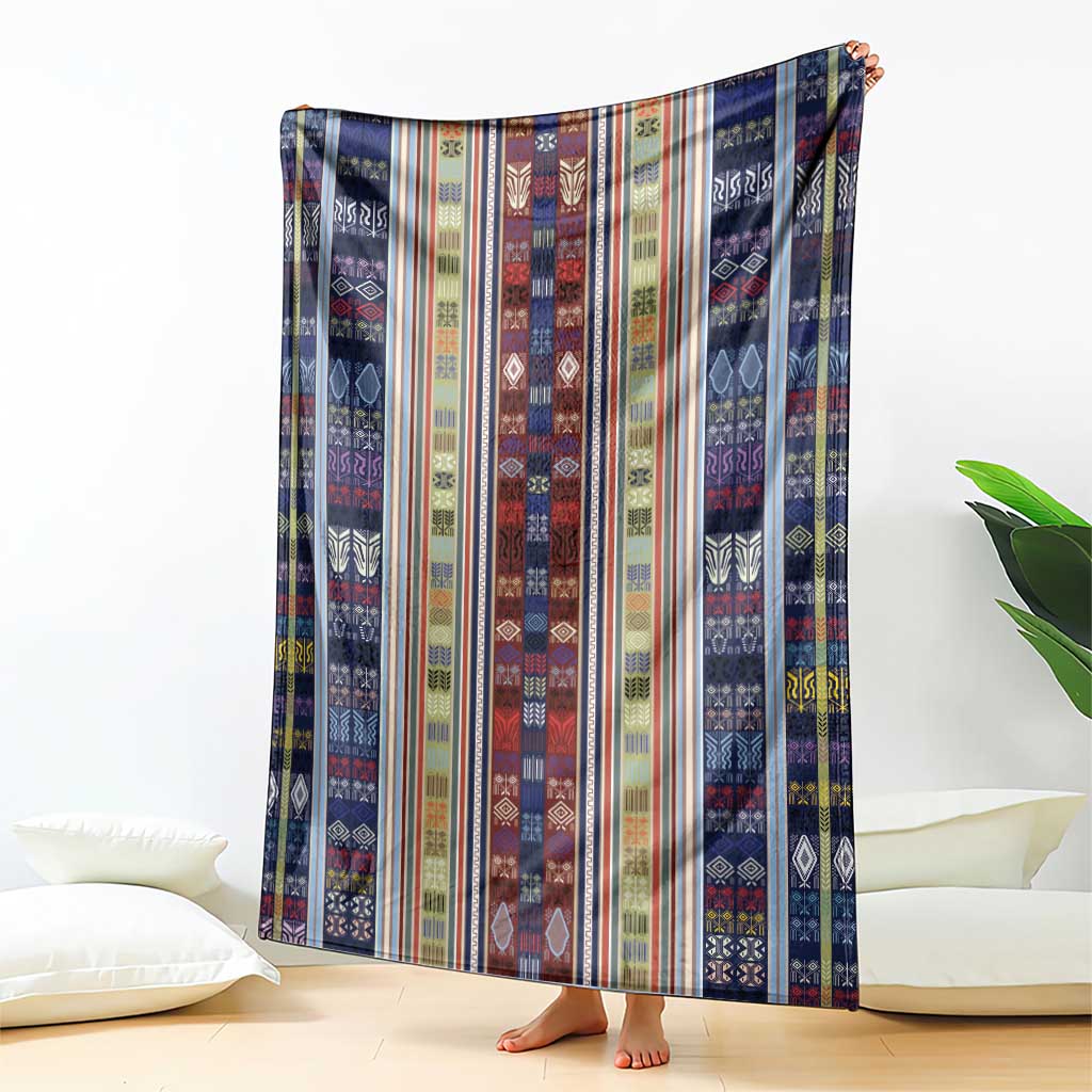 Lamba Mpanjaka Madagascar Blanket Traditional Pattern
