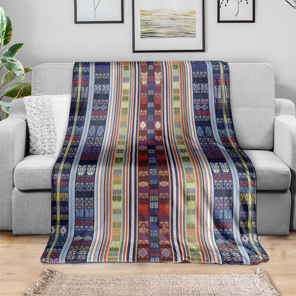 Lamba Mpanjaka Madagascar Blanket Traditional Pattern