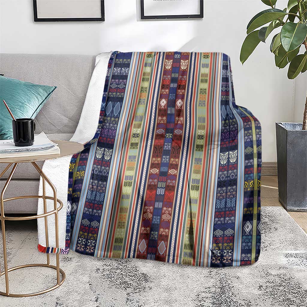 Lamba Mpanjaka Madagascar Blanket Traditional Pattern