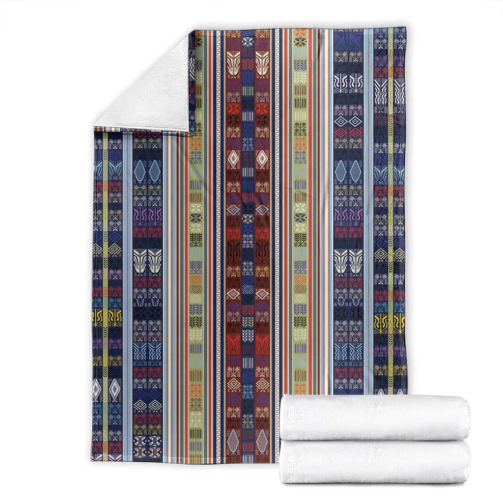 Lamba Mpanjaka Madagascar Blanket Traditional Pattern