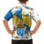 Personalized Islas Canarias Kid Hawaiian Shirt Coat Of Arms With Argyranthemum Frutescens