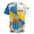 Personalized Islas Canarias Rugby Jersey Coat Of Arms With Argyranthemum Frutescens