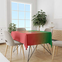 I Stand With Traore Tablecloth Burkina Faso Flag Map - African Pattern