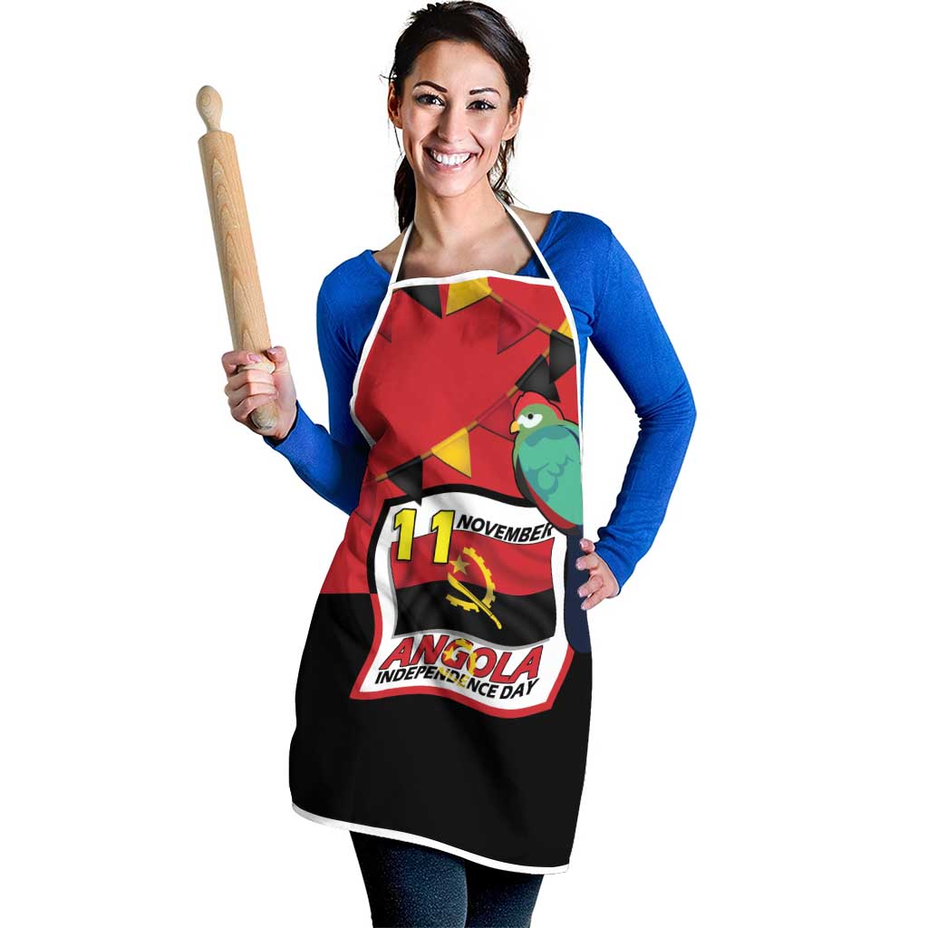 Happy Angola Apron 50 Years of Independence - Wonder Print Shop