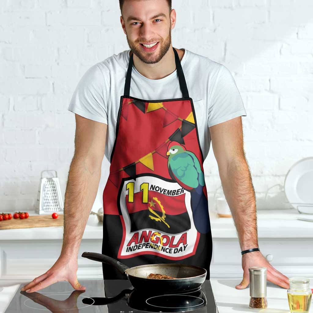 Happy Angola Apron 50 Years of Independence - Wonder Print Shop
