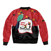 Happy Angola Bomber Jacket 50 Years of Independence - Wonder Print Shop