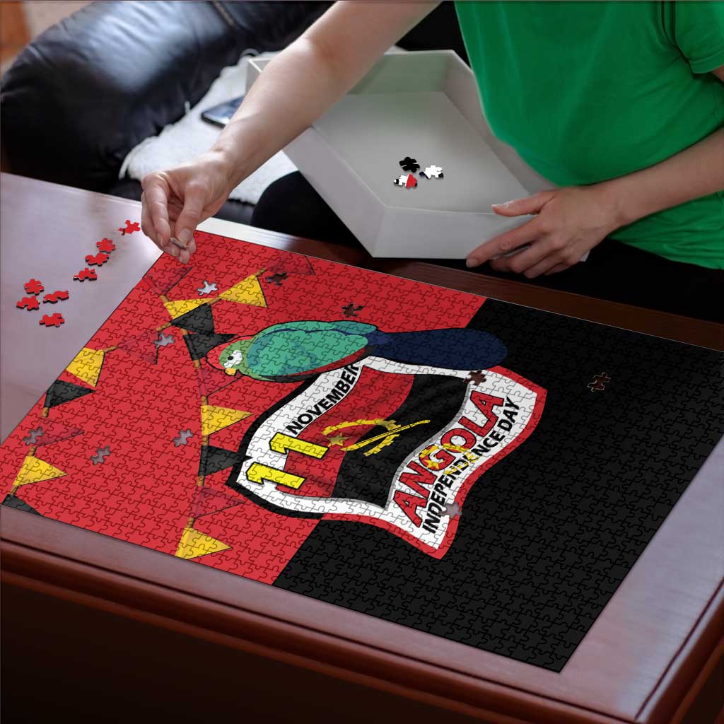 Happy Angola Puzzle 50 Years of Independence - Wonder Print Shop