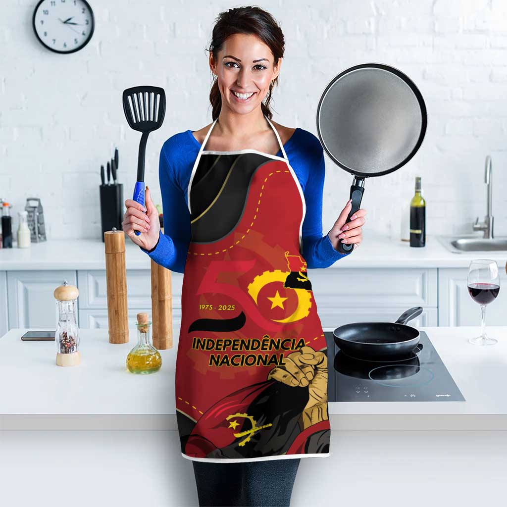 Angola Independence Day Apron Virtue Is Stronger When United - Wonder Print Shop