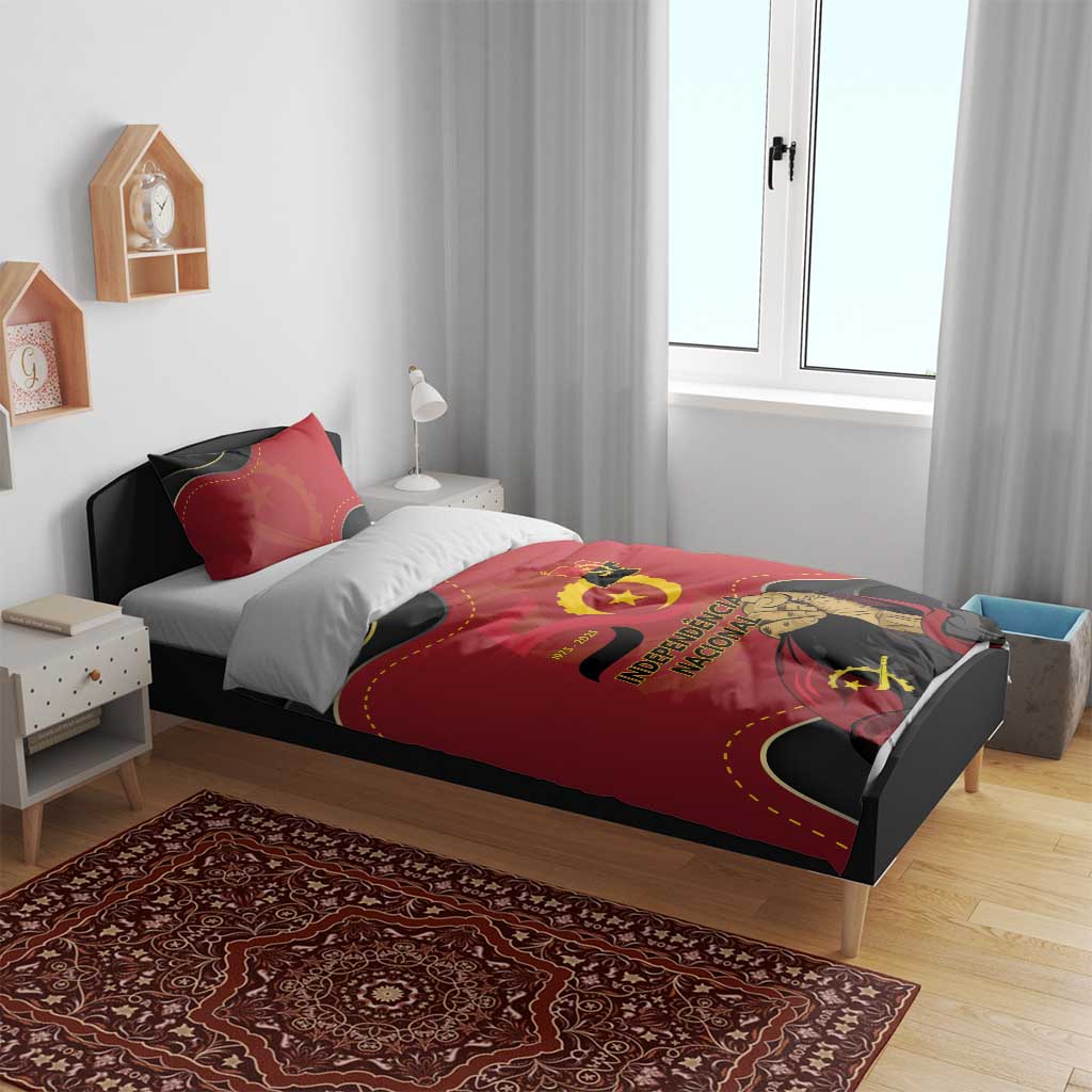 Angola Independence Day Bedding Set Virtue Is Stronger When United - Wonder Print Shop
