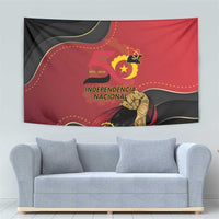 Angola Independence Day Tapestry Virtue Is Stronger When United - Wonder Print Shop