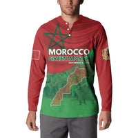 Morocco Green March Day Button Sweatshirt One People - One Nation - Wonder Print Shop