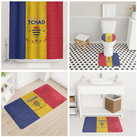 Chad Bathroom Set Coat Of Arms - Flag Style - Wonder Print Shop