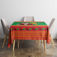 Burkina Faso Christmas Tablecloth I Stand With Traore - Wonder Print Shop