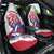 Liberia Lion Car Seat Cover Grunge Style - Wonder Print Shop