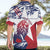 Personalised Liberia Lion Hawaiian Shirt Grunge Style - Wonder Print Shop