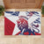 Liberia Lion Rubber Doormat Grunge Style - Wonder Print Shop